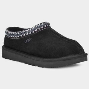 UGG® Tasman braid sheepskin lining Suede Slipper Size 7